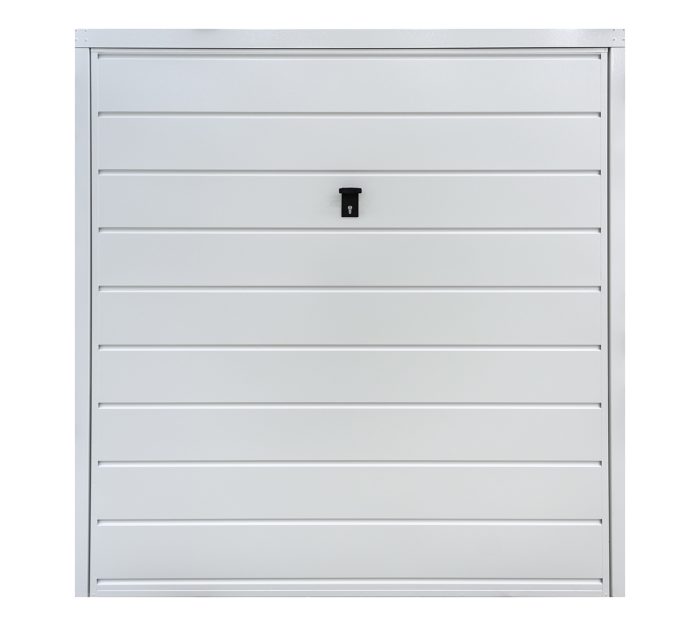 garage door in white - Adlington canopy door