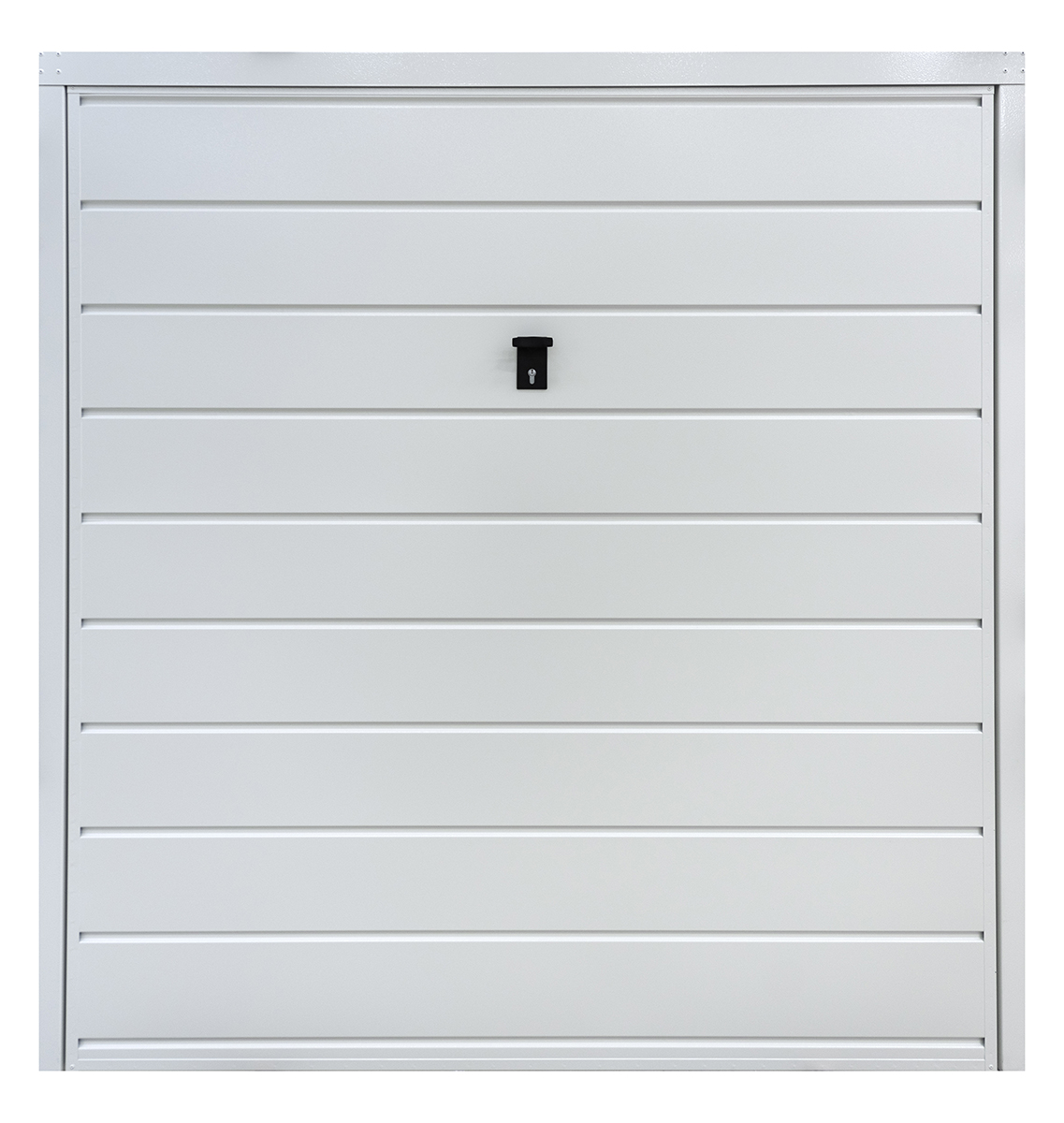 garage door in white - Adlington canopy door