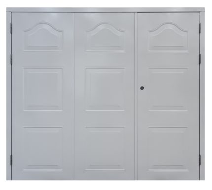 side hinged garage door derwent door