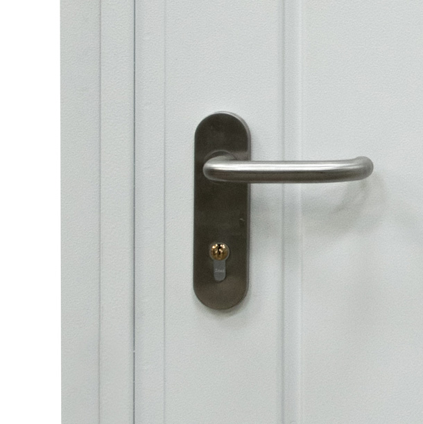 personnel garage door handle