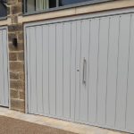 side hinged cartmel garage doors