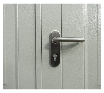 Garage Door Chrome Lever Handle