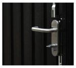 Garage Door Chrome Lever Handle